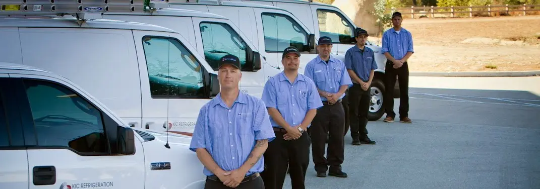 KIC Refrigeration crew ready for Mini Split Repair jobs across Tyler